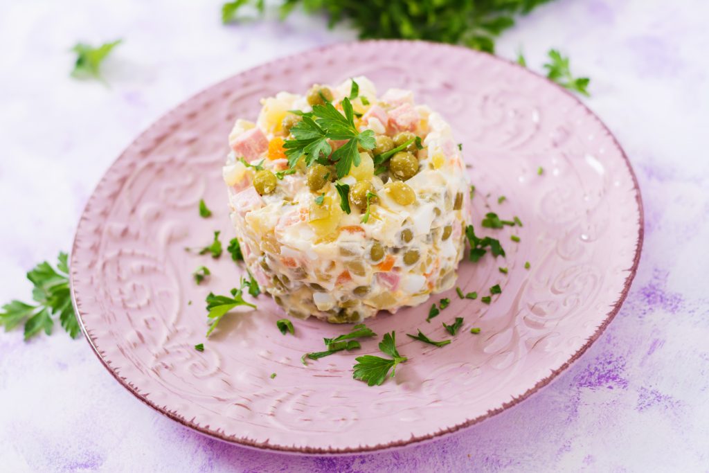 all about russian tradition olivier salad
